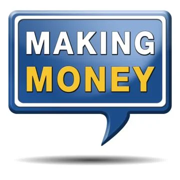 Making money Stock Illustration