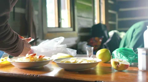Making of Morning Breakfast Stock Footage 64995191