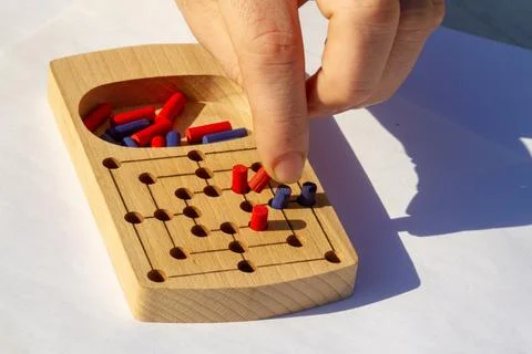 Making a move Stock Photos