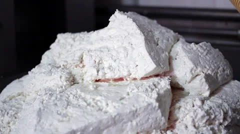 MAKING MOZZARELLA CHEESE 15 Stock Footage 26746701