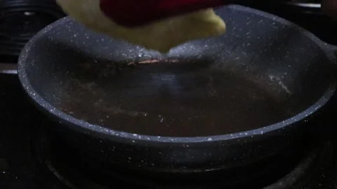 Making Omelette Stock Footage 277535157