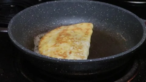 Making Omelette Stock Footage 277535163