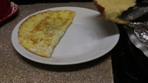 Making Omelette Stock Footage 277535168