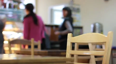 Making order in cafe Stock Footage 45564240