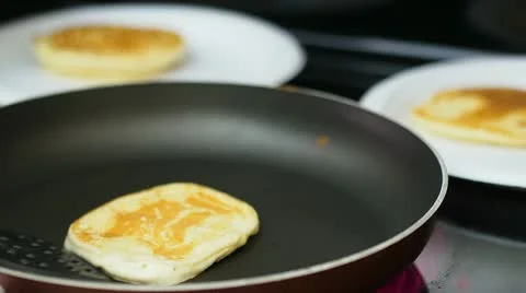 Making Pancakes Stock-Footage 20476401