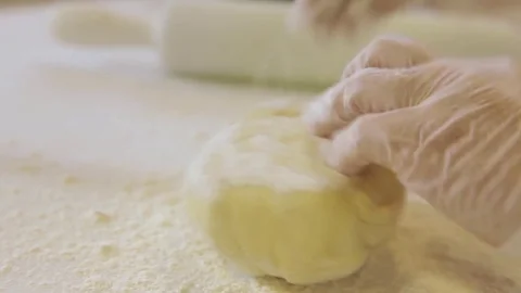 Making Pasta Stock Footage 71723038