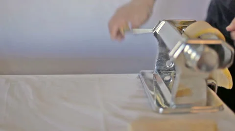 Making pasta HD 30 fps Stock Footage 48834538