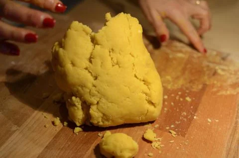 Making Pasta Stockfoto's