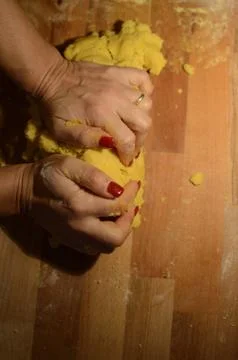 Making Pasta Stock Photos
