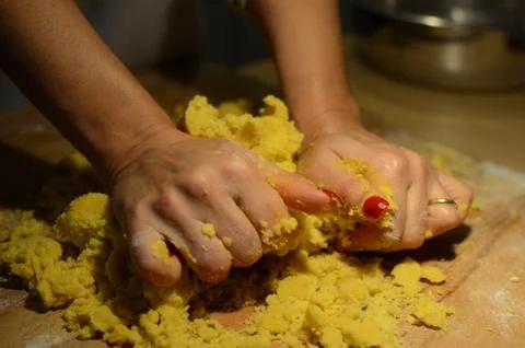 Making Pasta Stock Photos