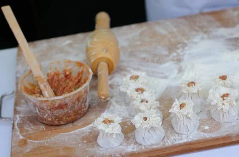 Making Pastries Stock Photos