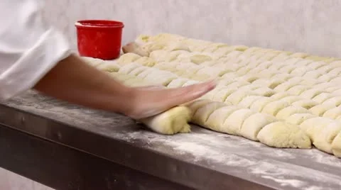 Making pastry Video stock 20540532