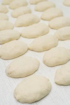 Making patties Stock-Fotos