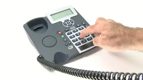 Making a phone call Stock Footage 20497724