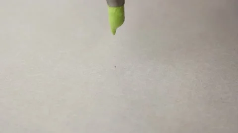 Making the pistachio Macarons, slow motion, closeup Stock Footage 62425964