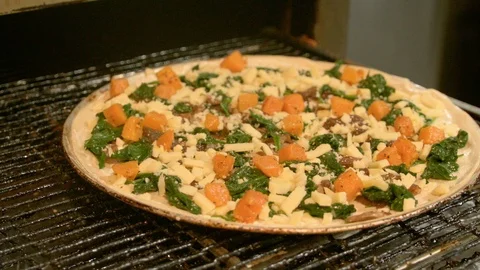 Making Pizza 20 Stock Footage 99477041