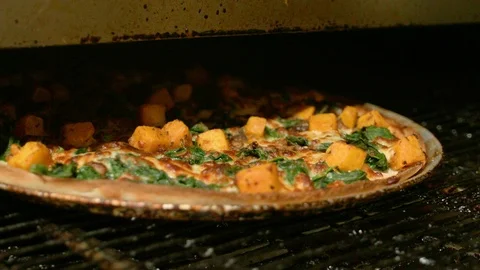 Making Pizza 22 Stock Footage 99477241