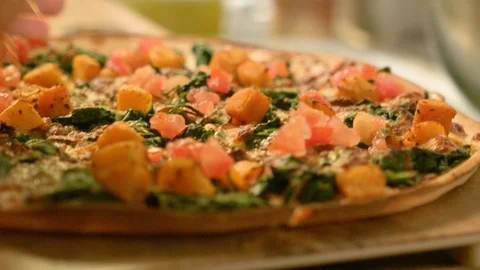 Making Pizza 25 Stock Footage 99477456