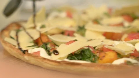 Making Pizza 28 Stock Footage 99477750