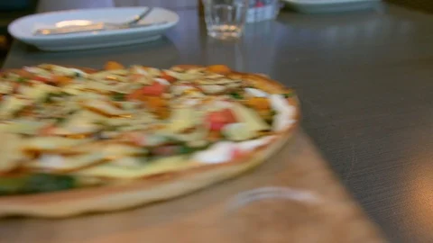 Making Pizza 29 Stock Footage 99478077