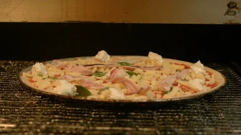 Making Pizza 7 Stock Footage 99475294