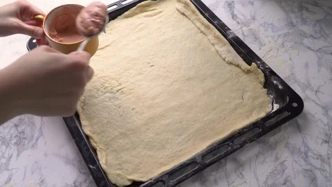 Making pizza Stock Footage 84100151