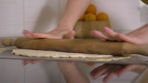 Making pizza Stock Footage 154003251