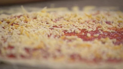 Making pizza Stock Footage 154003417