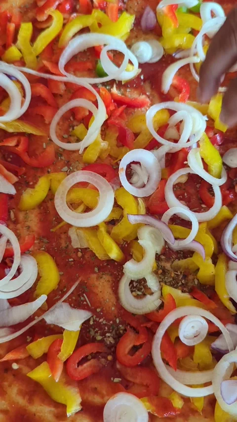 Making Pizza Stock Footage 325391413