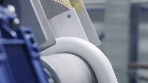 Making of plastic at the factory Stock Footage 149681491