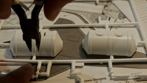 Making a plastic model 스톡 동영상 112164509