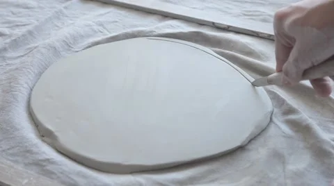 Making a plate Video stock 61420143