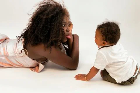 Making playtime fun Stock Photos