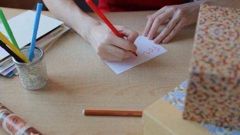 Making present Stock Footage 72297731