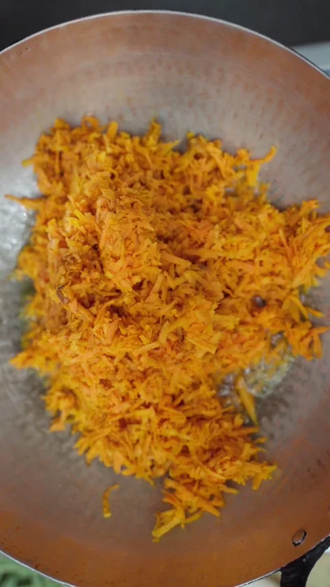 Making process of Haldi or turmeric  vegetable. winter famous haldi ki sabji. Stock Footage 283363018