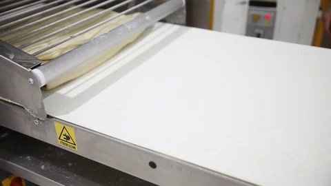 Making puff pastry Stock Footage 95638053