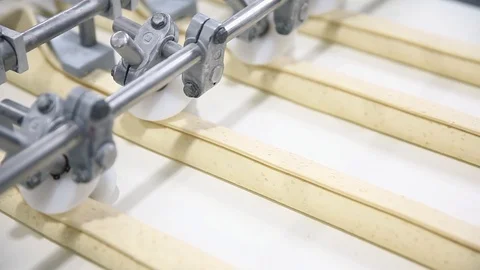 Making puff pastry Stock Footage 95638493