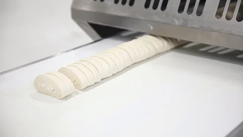 Making puff pastry Stock Footage 95641329