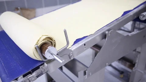 Making puff pastry Stock Footage 95641996