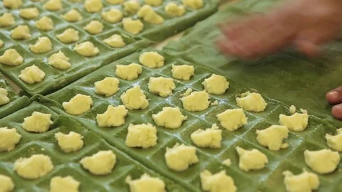 Making ravioli Stock Footage 75275742
