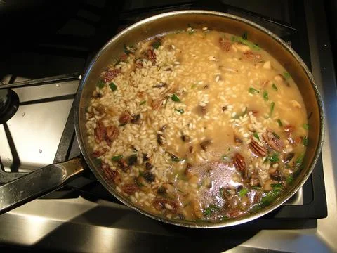 Making risotto Stock Photos