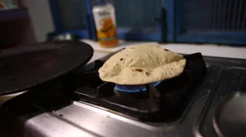 Making Roti Stock Footage 65797846