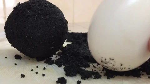 Making Salted Duck Egg  Stock Footage 119225359