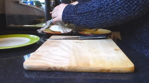 Making Sandwich 1 Stock Footage 123714128