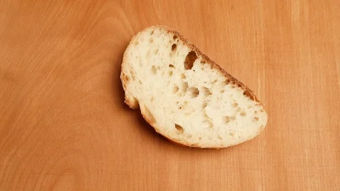 Making sandwich with white bread. Stock Footage 71567124