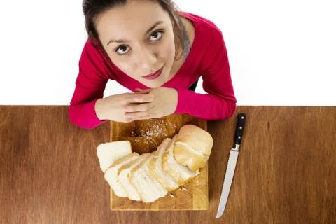 Making sandwiches Stock Photos