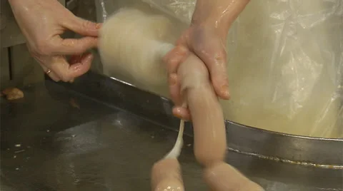 Making sausage Stock Footage 920882