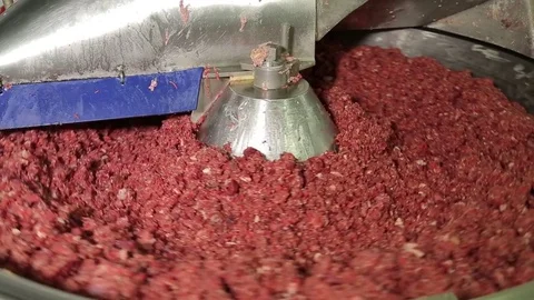 Making sausages Stock Footage