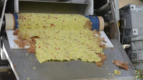 Making savory snacks in a production facility in Mexico Stock Footage 320198771