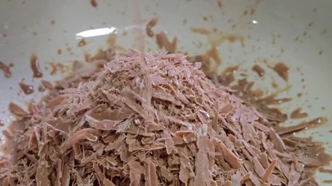 Making shaved ice from the machine. Bingsu. Stock Footage 309997213